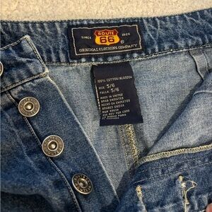 Vintage Route 66 Long Denim Skirt 💙